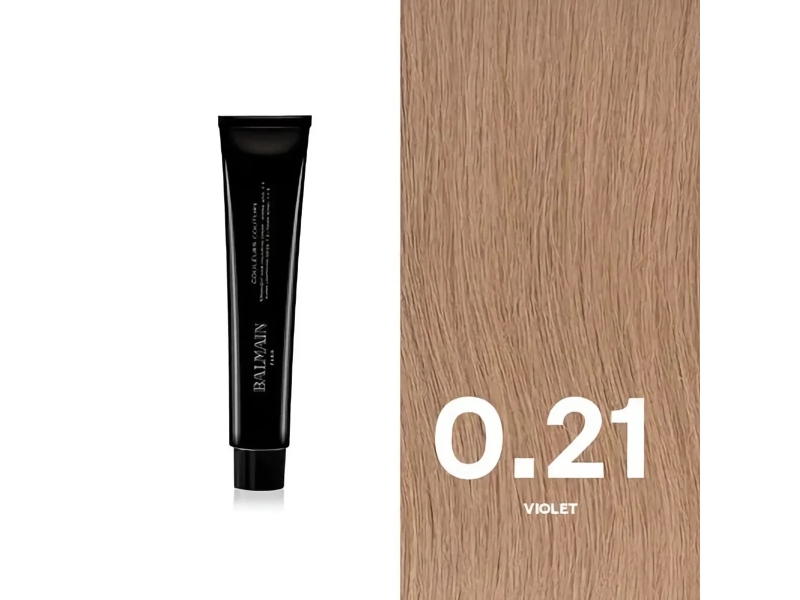 Balmain Professionnel, Couleurs Couture, Hair Colouring Cream Toner, 0.21 Violet, 60 ml