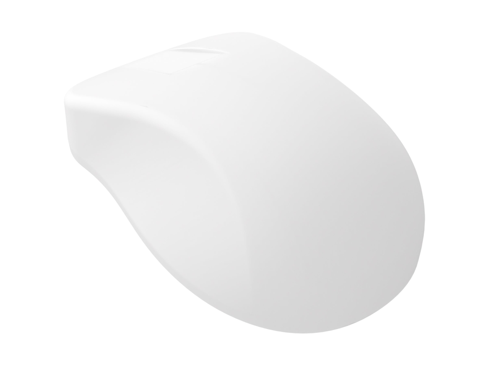 Contour Active Key - Standard Sized - mus - ergonomisk - medical, hygienic design - vaskbar - optisk - 3 knapper - trådløs - 2.4 GHz - trådløs modtager (USB) - hvid