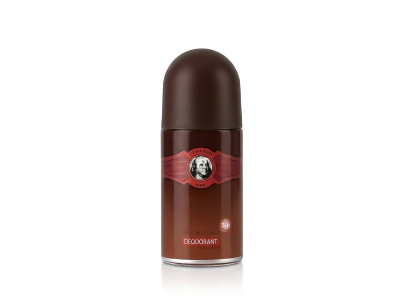 Cuba Red Deodorant Rollon A Refreshing Deodorant For Allday Protection