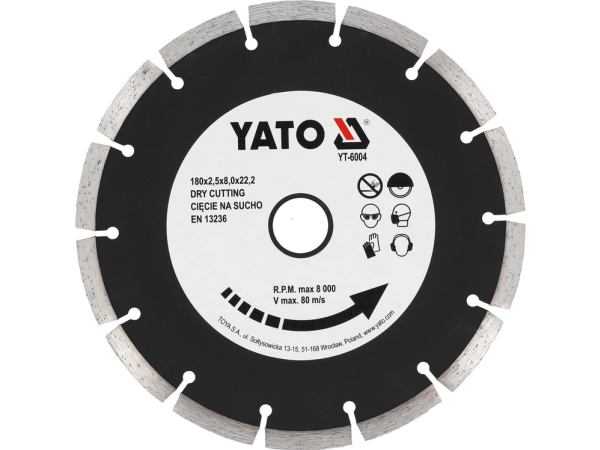 DIAMOND DISC SEGMENT - HS 180MM | Verktyg & Verkstad - Handverktyg - Tillbehör til Handverktyg | GameStuff