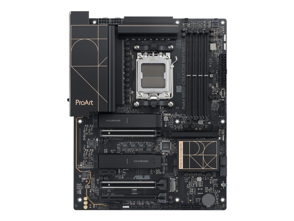 Asus Proart B850-Creator Wifi Neo - Bundkort - Atx - Socket Am5 - Amd B850 Chipset - Usb-C 3.2 Gen 2X2, Usb-C 3.2 Gen2, Usb 3.2 Gen 2, Usb 3.2 Gen 1,