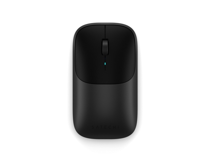 Satechi Slim Ex Kabellose Maus Für Zwei Geräte St-Mexc, Schwarz