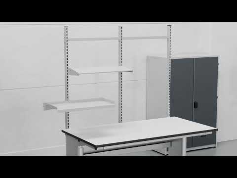 Ergomulti 2.0 Arbejdsbord 800X800mm Hpl Bordplade