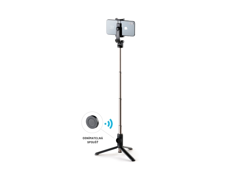 FIXED Snap Selfie Stick med stativ & 1/4â³ motering sort