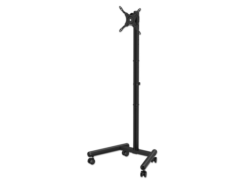 Manhattan 462464, 75 x 75 mm, 200 x 200 mm, 0 - 30°, 180°, Stål, Plast, Polyvinylklorid (PVC), Svart | TV, Ljud & Bild - TV & Hemmabio - TV-montering | GameStuff