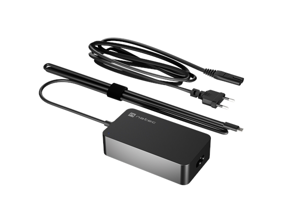 Natec Grayling Usb-C 65W Netzteil/Ladegerät Für Laptops, Tablets, Smartphones