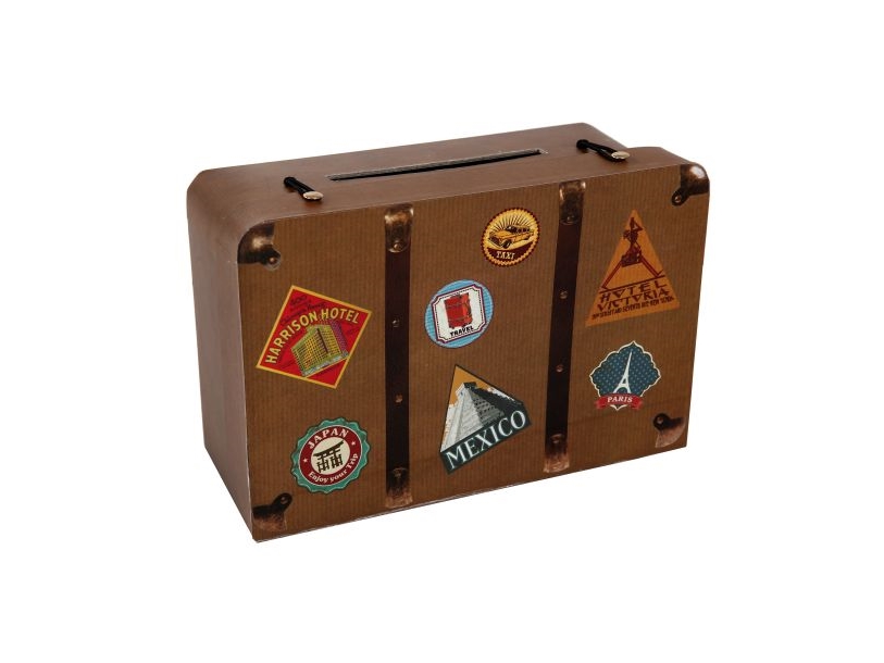 Rejse sparekuffert, gavekasse