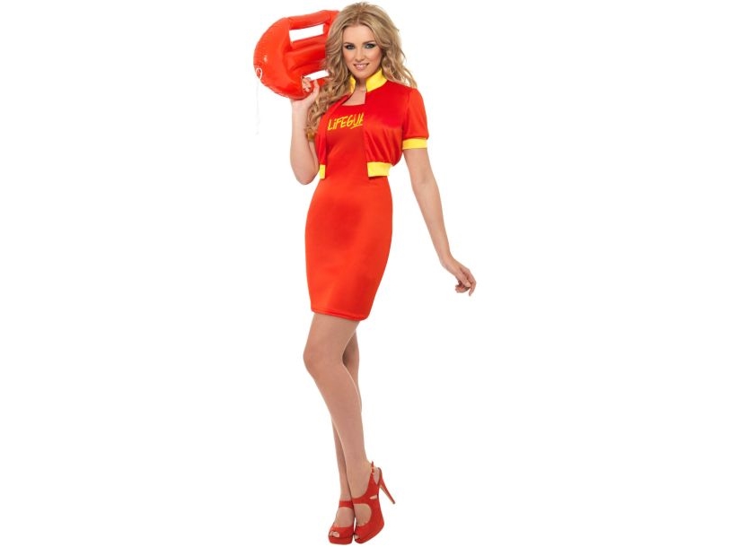 Rettungsschwimmer-Kostüm Mit Kleid