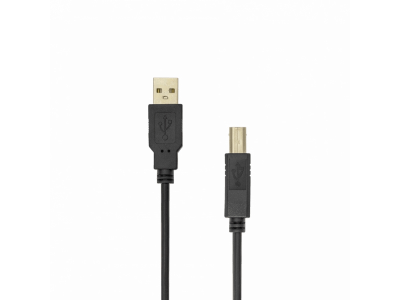 Sbox Cable Usb A Male - Usb B Male 5 M, 5 M, Usb A, Usb B, Usb 2.0, 0.48 Gbit/S, Black