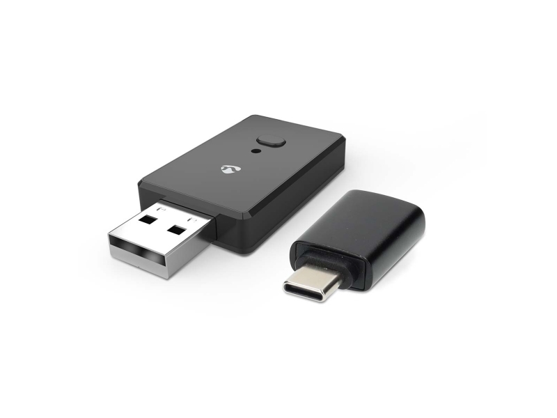 Nedis Ckaa2400bk, Usb Type-A, Bluetooth, Sort, 10 M, 50 Mm, 24 Mm