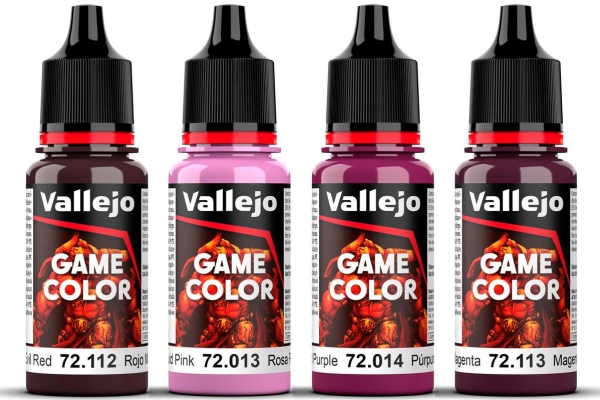 Game Color, Magenta Set 4X18ml