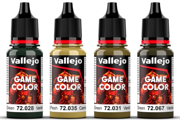 Game Color, Dead Flesh Set 4X18ml