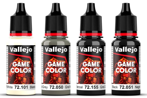 Game Color, Black Set 4X18ml