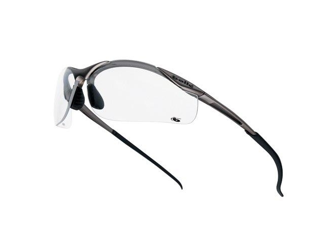 Bolle CONTOUR, Beskyttelsesbriller, Bygge-/renoveringsarbejde, CE, Brun, Transparent, Nylon, Polykarbonat, Termoplastisk elastomer (TPE)