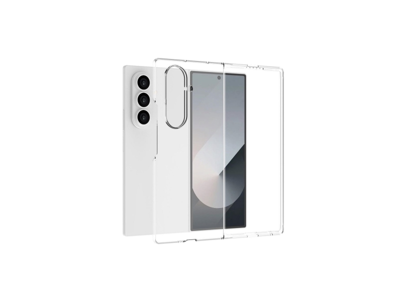 Estuff Es67405025-Bulk, Cover, Samsung, Galaxy Z Fold7, Transparent