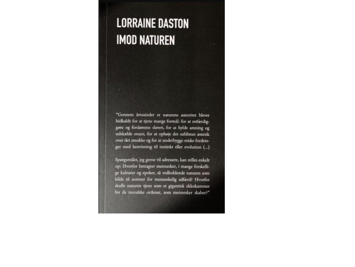 Imod Naturen | Lorraine Daston