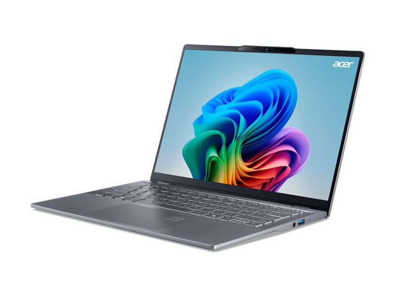 Acer Swift 14 AI SF14-51 - 180 graders gångsjärnskonstruktion - Intel Core Ultra 5 - 226V / upp till 4.5 GHz - Evo - Win 11 Home - Arc Graphics 130V - 16 GB RAM - 1.024 TB SSD NVMe - 14 OLED 2880 x 1800 (WQXGA+) @ 90 Hz - Wi-Fi 7, Bluetooth - ångblå - kbd: Nordisk | Datorer & Surfplattor - Bärbar dator | GameStuff