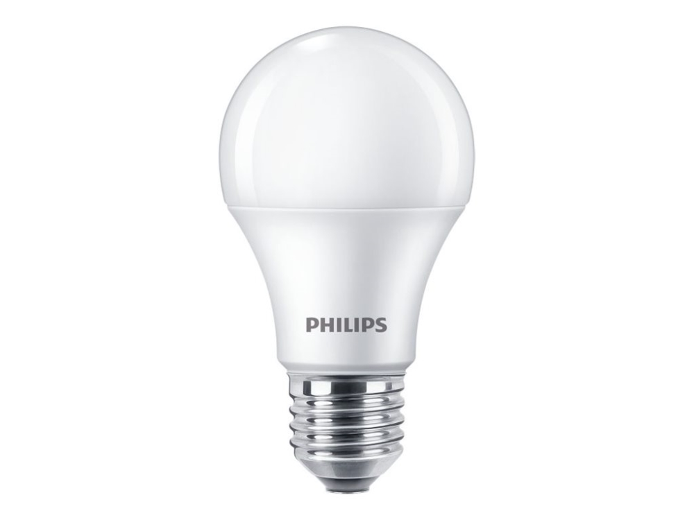 Philips CorePro - LED-glödlampa - form: A60 - glaserad finish - E27 - 10 W (motsvarande 75 W) - klass F - varmt vitt ljus - 2700 K | Belysning - Ljuskälla - E27 Ljuskälla | GameStuff