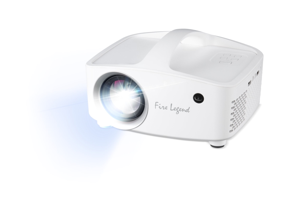AOpen Fire Legend QF13s - LCD-projektor - bærbar - 350 ANSI lumens - Full HD (1920 x 1080) - 1080p