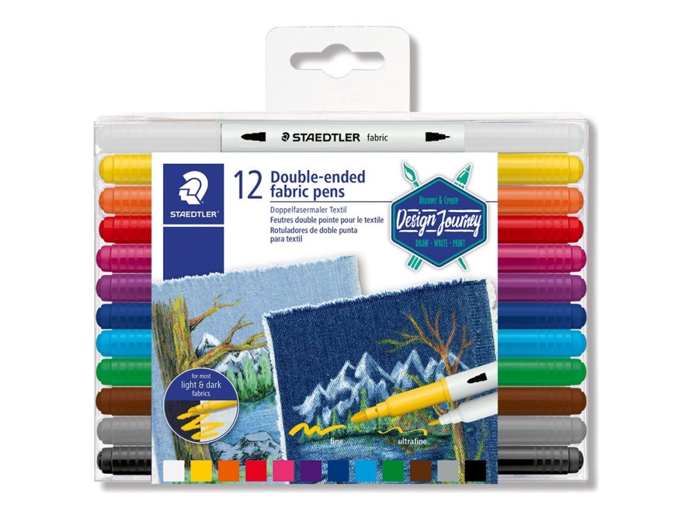 Staedtler 3190, Flerfarvet, 12 stk