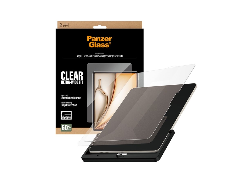 PanzerGlass - Skärmskydd för surfplatta - ultra-bred passform, med FASTFIT-verktyg - glas - klar | Datorer & Surfplattor - Tillbehör till surfplattor - Skärmskydd | GameStuff