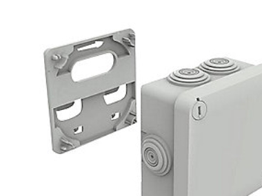 Dåsesæt M/Beslag 105X105Mm - T/Kabelbakke | Rutter och fästanordningar - Transportutrustning | GameStuff