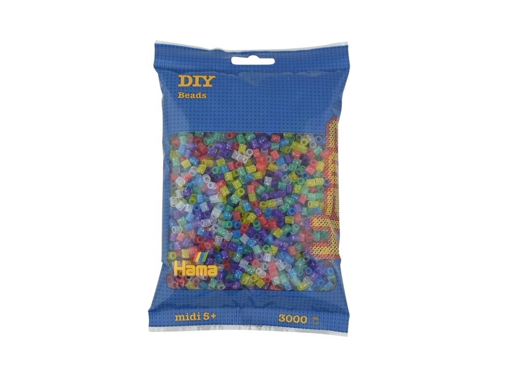 Hama 201-54, Sikringsperle, 3000 Stk, Forskellige Farver, Barn, Dreng/Pige, 5 År