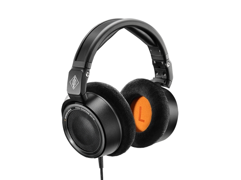 Neumann NDH 30 Black Edition, Ledningsført, 12 - 34000 Hz, Scene/studie, 352 g, Hovedtelefoner, Sort