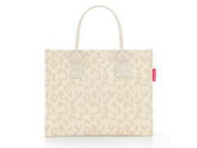 Reisenthel Daily Shopper, Beige, Polyester, Mulepose, Mønster, 14 L, 420 Mm
