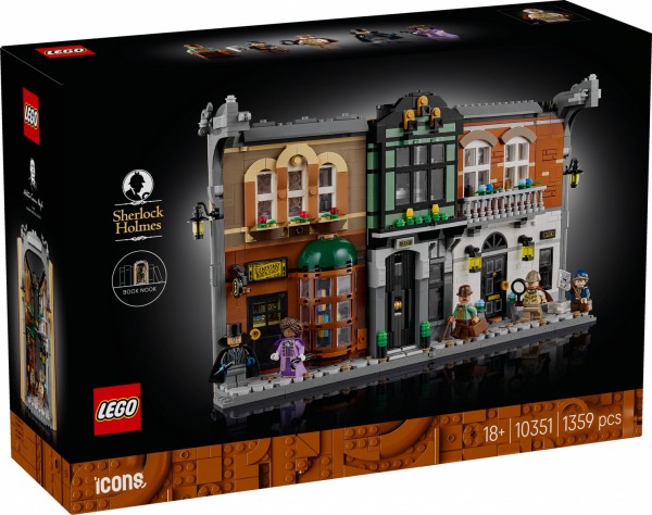 Lego Icons - Sherlock Holmes: Bücherstütze
