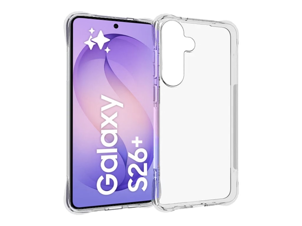 Insmat Impact - Bagsidecover Til Mobiltelefon - Termoplastisk Polyuretan (Tpu), Polycarbonat (Pc) - Klar - For Samsung Galaxy S26+