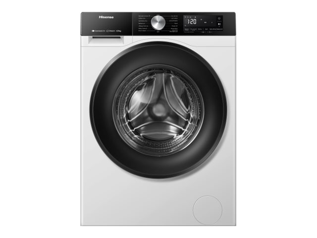 Hisense WD3S8043BW3 - Vaske-/ tørremaskine - Wi-Fi - bredde: 59.5 cm - dybde: 51 cm - højde: 84.5 cm - frontbetjening - 54 liter - 8 kg - 1400 rpm - hvid