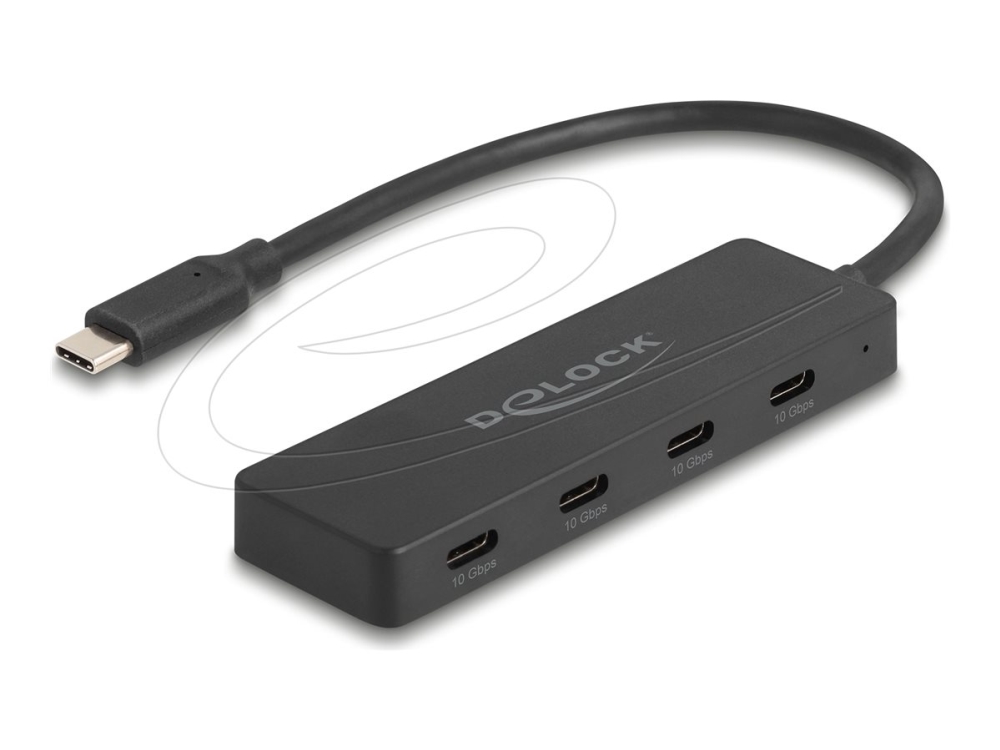 Delock - Hub - 10 Gbps - 4 X Usb-C - Desktop