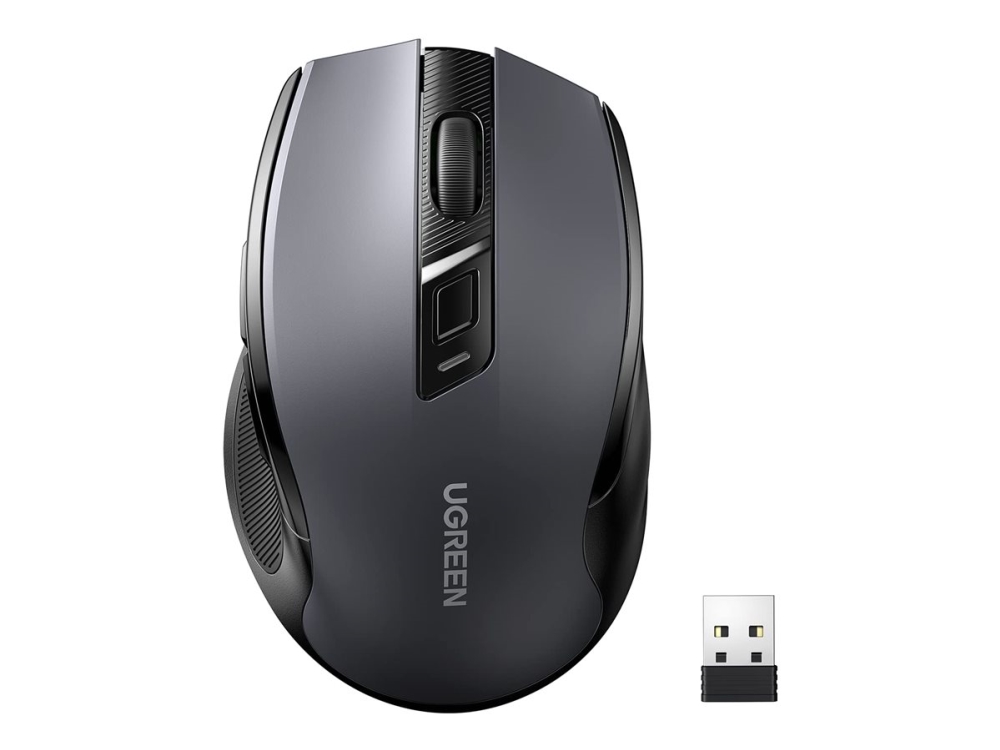 Ugreen Mu006 Drahtlose Usb 2.4Ghz / Bluetooth 5.0 4000 Dpi Optische Maus - Blau