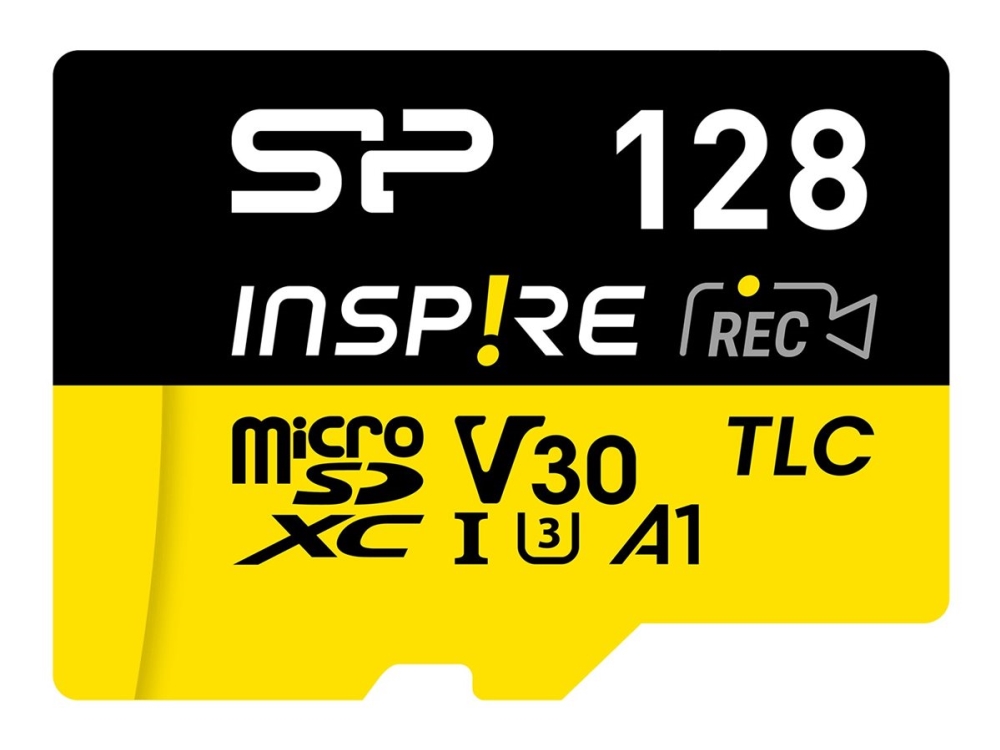 Silicon Power Microsdxc-Speicherkarte 256 Gb Inspire + Kartenleser