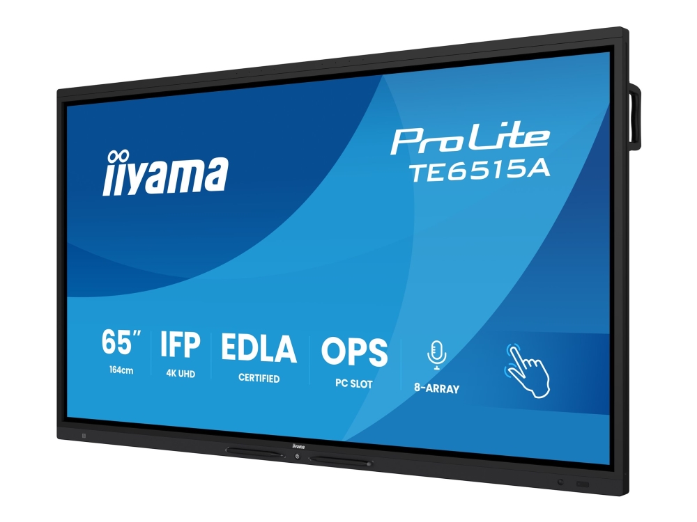 Iiyama Prolite - 65" Diagonale Klasse Led-Hintergrundbeleuchteter Lcd-Bildschirm - Kommerzielle Nutzung - 4K Uhd (2160P) 3840 X 2160