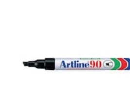 Marker Artline® 90 permanent sort 2-5mm - (12 stk.)