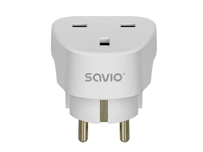Savio Savio Ap-02 Netzadapter / Inventar Weiß
