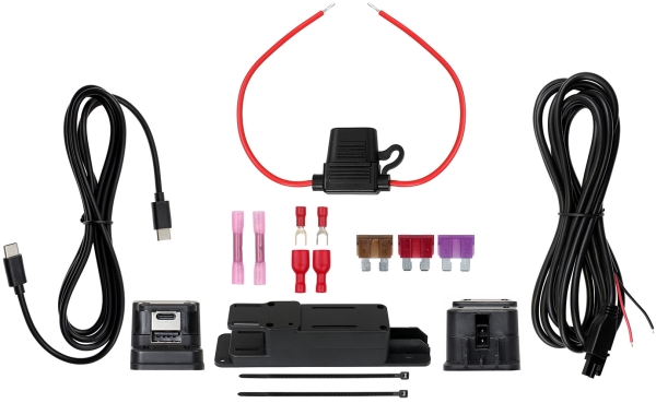 Brodit 217156, Ladebuchse, Schwarz, Usb-A / Usb-C, 0 - 40 °C, 12 - 24 V, 5, 9, 12, 15, 20 V