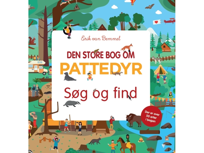 Den Store Bog Om Pattedyr - Søg Og Find | Erik Van Bemmel