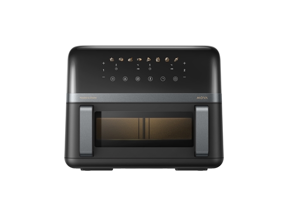 Mova Heißluftfritteuse Mova Mova Air Fryer | Aerochef Fd20 Pro | 2700 W | 9 L | Schwarz