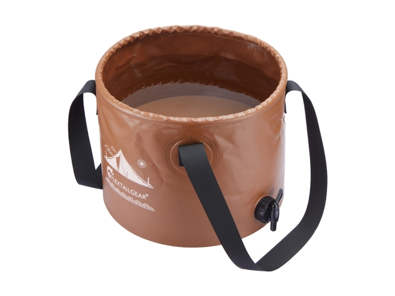 Flextail Flex Bucket 20L Foldbar Spand (Brun)