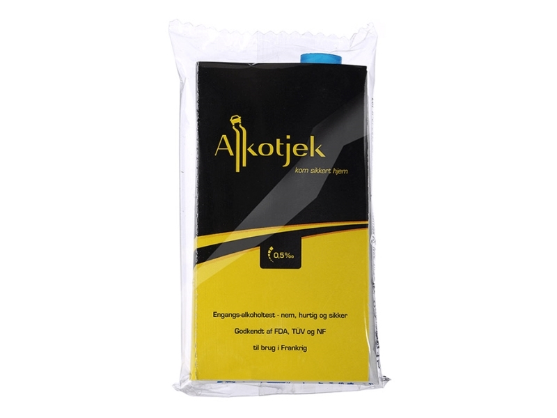 Engångsapparat för utandningsprov godkänd i Frankrike | Bilvård & Biltillbehör - Säkerhetsutrustning för Bilen - Olyckshjälp | GameStuff