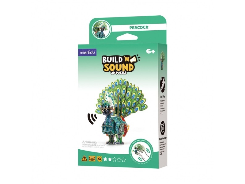 Anek 3D-Puzzle Zwischen Bauen Und Hören – Wal