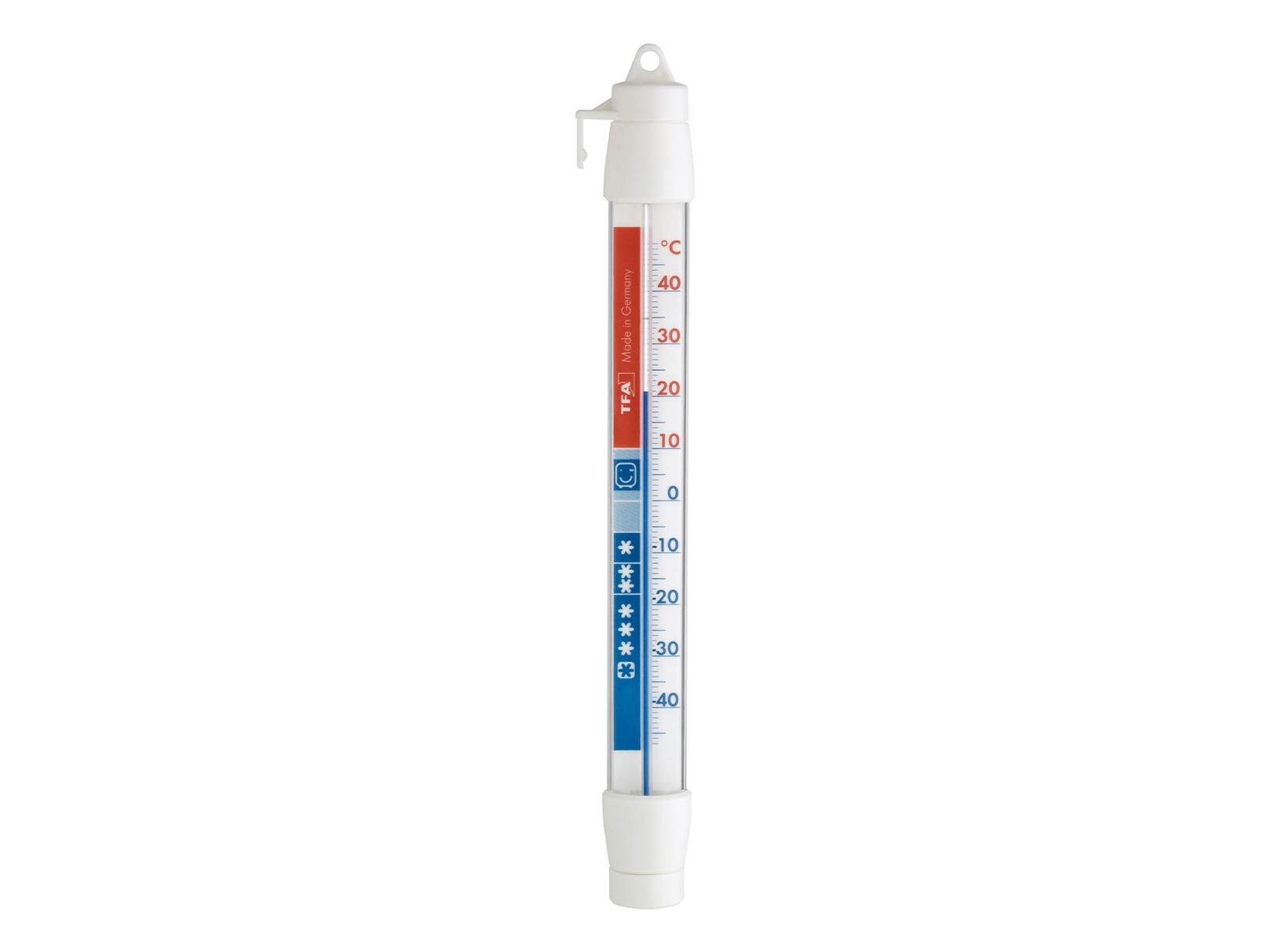 TFA-Dostmann 14.4003.02.01, Væskemiljøtermometer, Hvid, °C, -45 - 50 °C, 30 mm, 20 mm