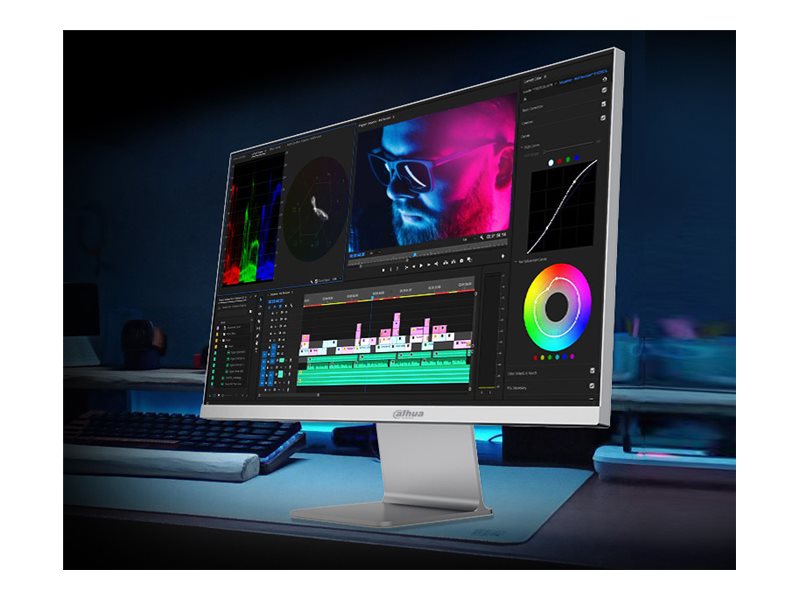 Dahua Dhi-Lm27-P501 - Led-Skærm - 27" - 5120 X 2880 5K @ 60 Hz - Ips - 400 Cd/M² - 2000:1 - Hdr10 - 5 Ms - Hdmi, Displayport, Usb-C