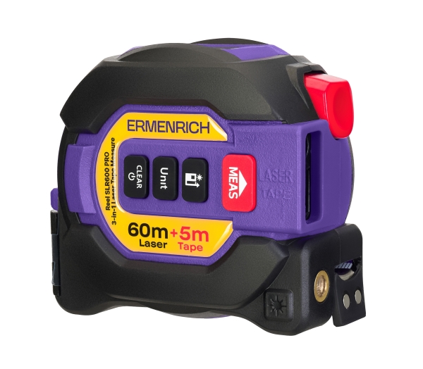 Ermenrich Reel Slr600 Pro 3-In-1 Laser-Maßband