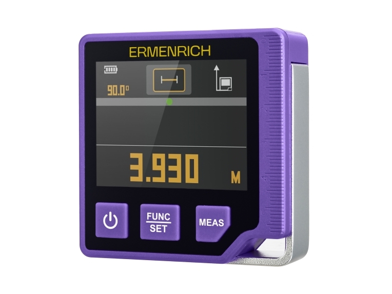 Ermenrich Verk Lq60 3-I-1 Digital Vaterpas Med Laser