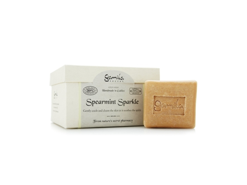 Gamila Secret Cream Bar Spearmint Sparkle 115G