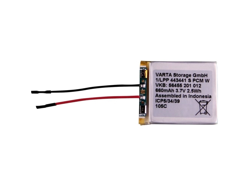 Varta 1/LPP 443441 S PCM W Specialbatteri Specialbatteri Lithium 3,7 V 660 mAh 1 stk